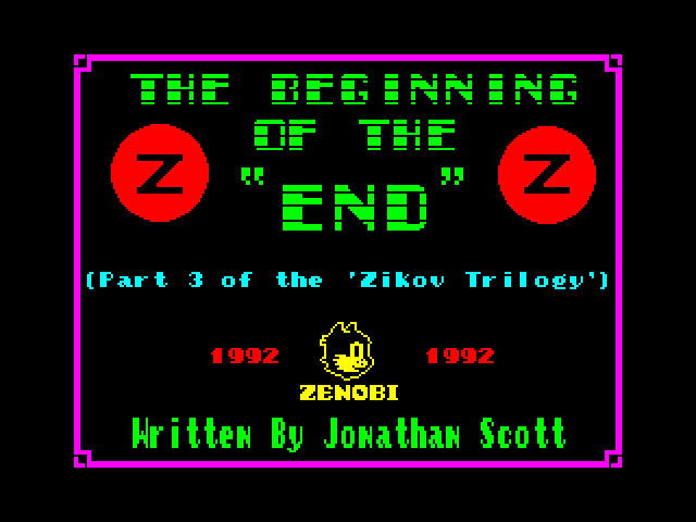 Beginning of the End image, screenshot or loading screen