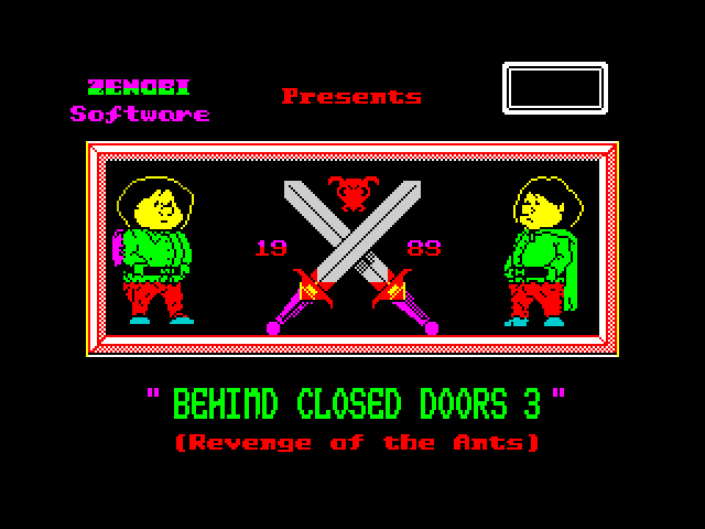 Behind Closed Doors 3: Revenge of the Ants image, screenshot or loading screen