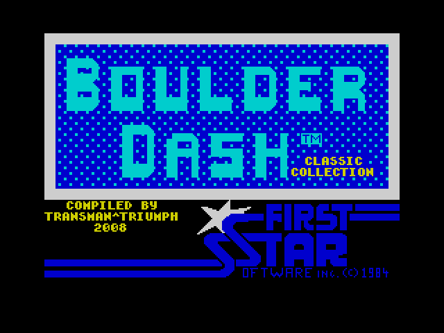 Boulder Dash Classic Collection image, screenshot or loading screen