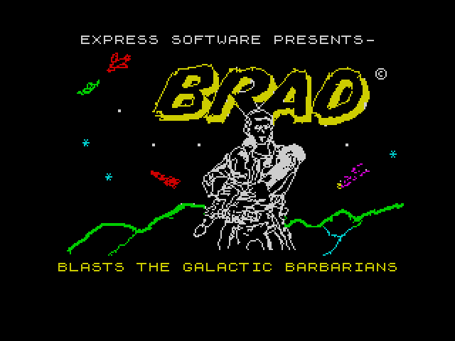 Brad Blasts the Galactic Barbarians image, screenshot or loading screen