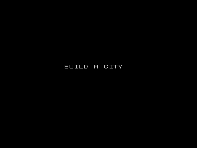 Build a City image, screenshot or loading screen