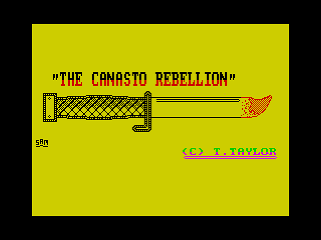 The Canasto Rebellion image, screenshot or loading screen