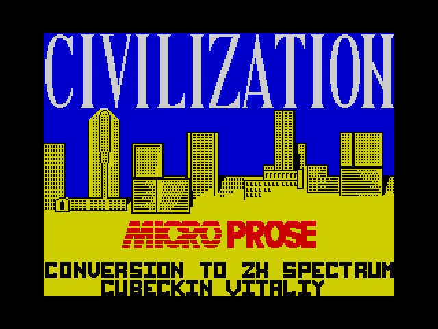 Civilization image, screenshot or loading screen