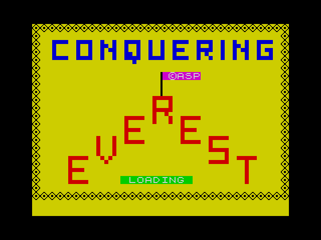 Conquering Everest image, screenshot or loading screen
