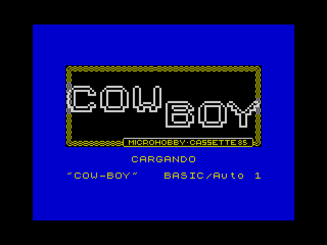 Cow Boy image, screenshot or loading screen