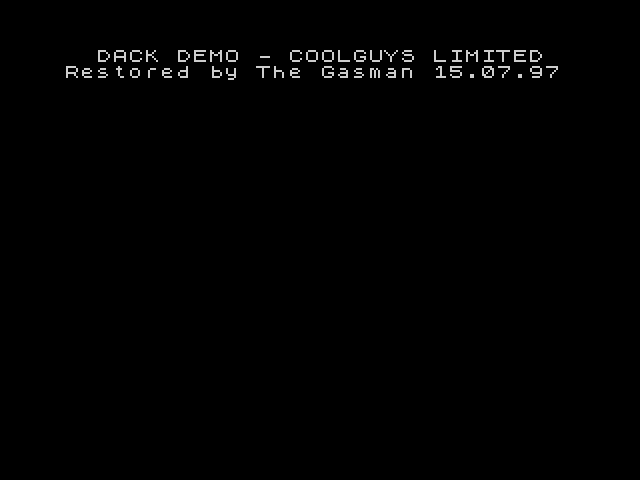 The Dack Demo image, screenshot or loading screen