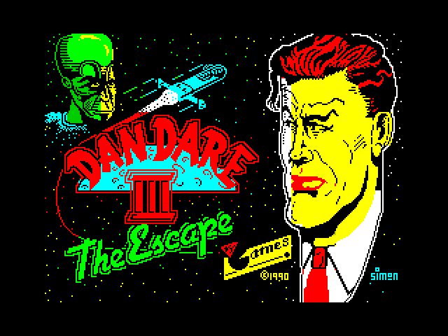 Dan Dare III: The Escape image, screenshot or loading screen