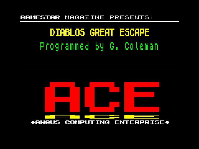 Diablos Great Escape image, screenshot or loading screen