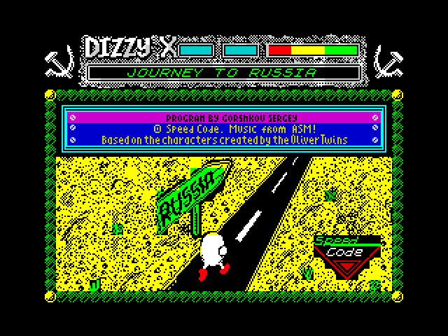 Dizzy X: Journey to Russia image, screenshot or loading screen