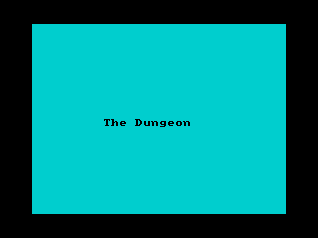 The Dungeon image, screenshot or loading screen