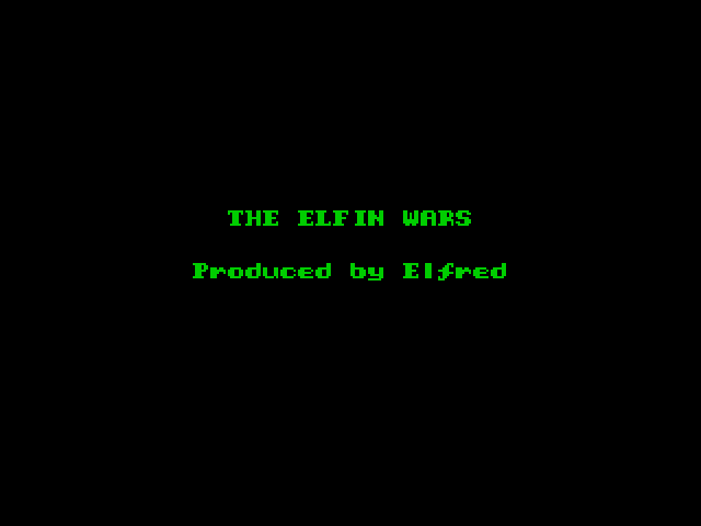 The Elfin Wars image, screenshot or loading screen