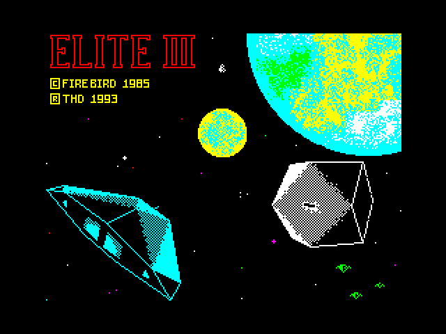 Elite III image, screenshot or loading screen