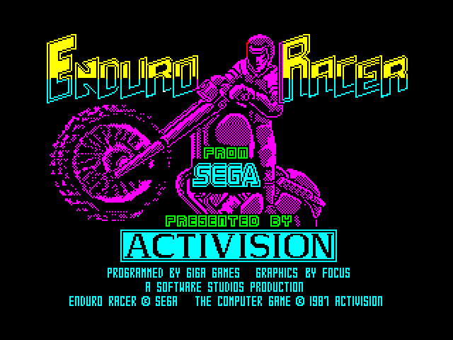 Enduro Racer image, screenshot or loading screen