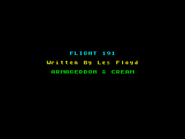 Flight 191 image, screenshot or loading screen