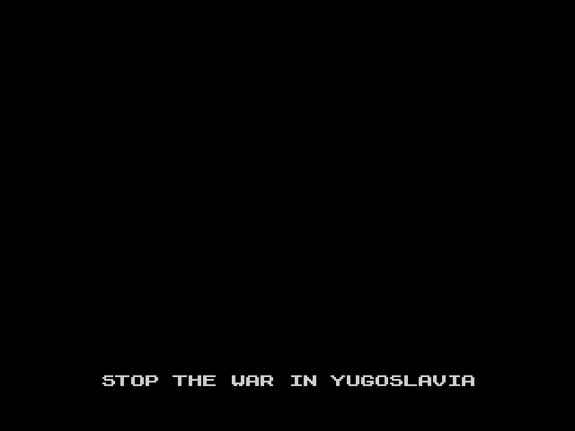 For Peace in Yugoslavia image, screenshot or loading screen