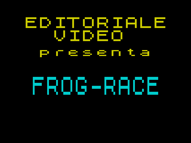 Frog Race image, screenshot or loading screen