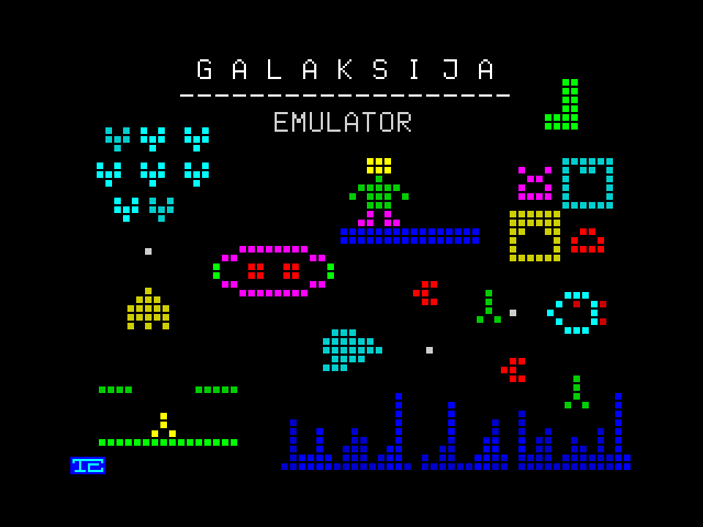Galaksija Emulator image, screenshot or loading screen