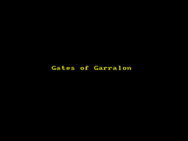 The Gates of Garralon image, screenshot or loading screen