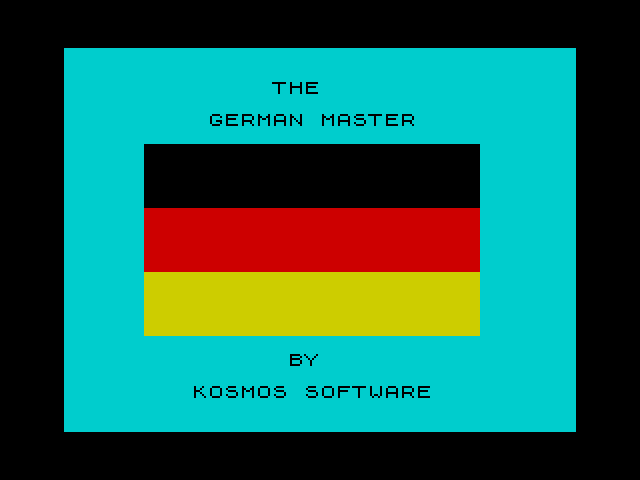 The German Master image, screenshot or loading screen