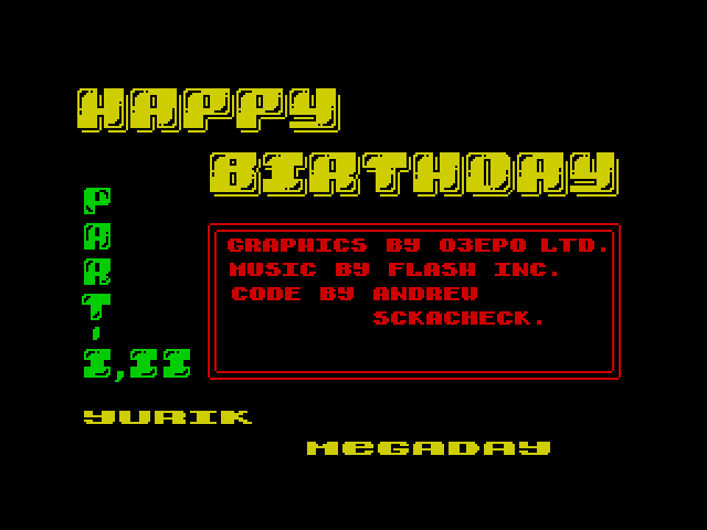 Happy Birthday to Yurik image, screenshot or loading screen