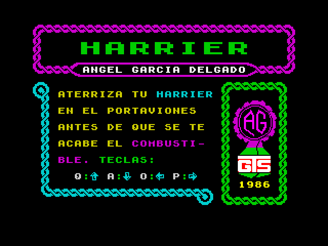 Harrier image, screenshot or loading screen