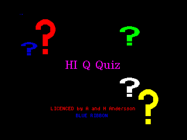 Hi Q Quiz image, screenshot or loading screen