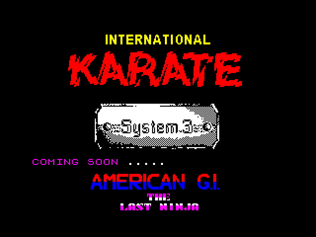 International Karate image, screenshot or loading screen