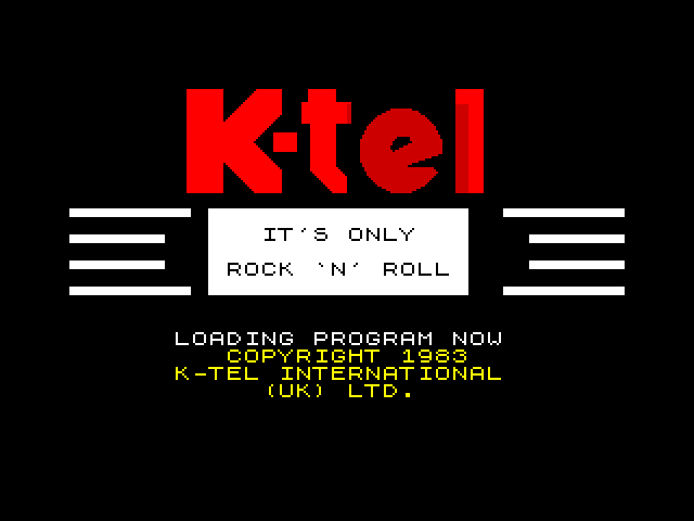 It's Only Rock 'n' Roll image, screenshot or loading screen