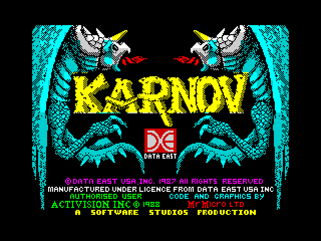 Karnov image, screenshot or loading screen