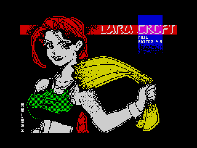 Lara Croft Mail Editor image, screenshot or loading screen