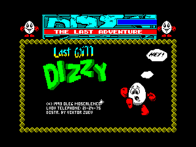 Last Will Dizzy image, screenshot or loading screen