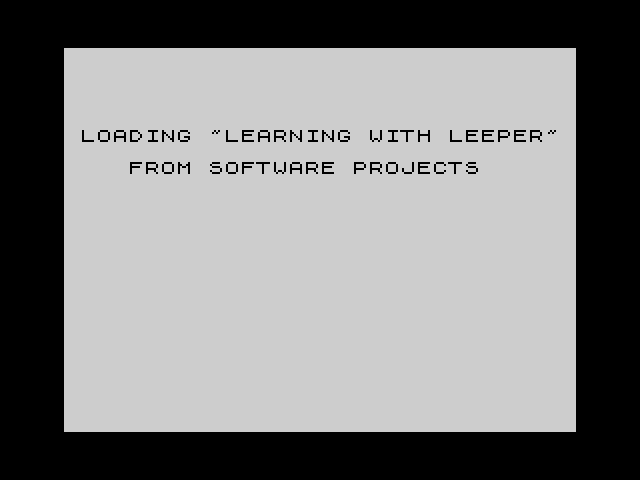 Learning with Leeper image, screenshot or loading screen