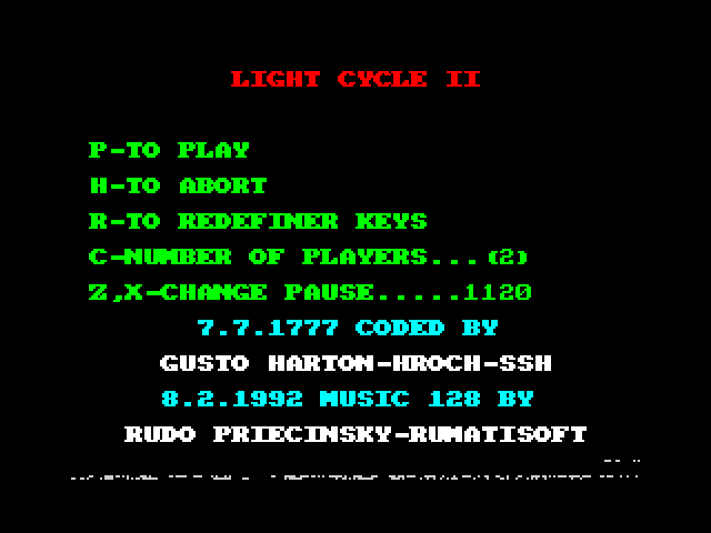 Light Cycle II image, screenshot or loading screen