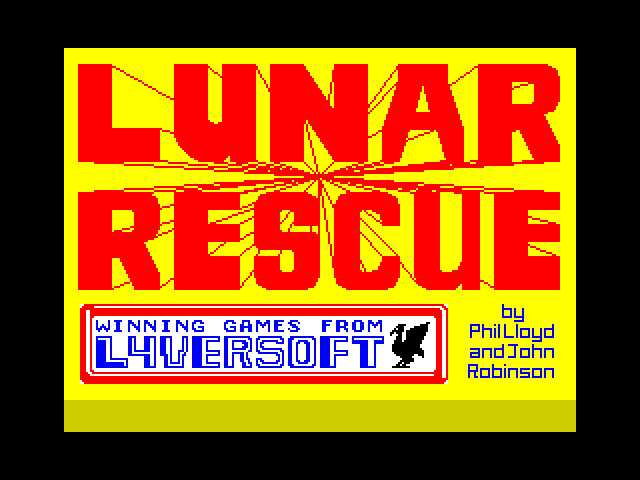 Lunar Rescue image, screenshot or loading screen