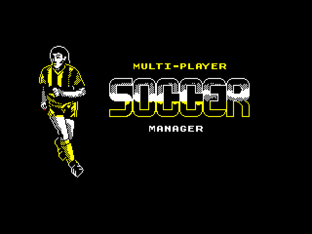Multi-Player Soccer Manager image, screenshot or loading screen