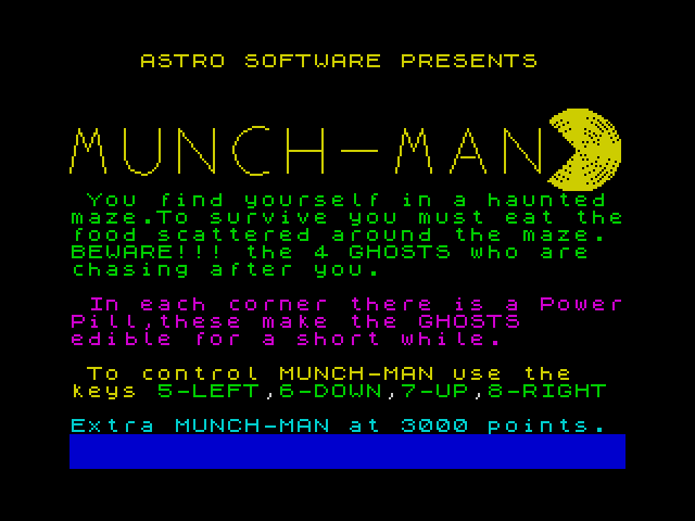 Munch-Man image, screenshot or loading screen