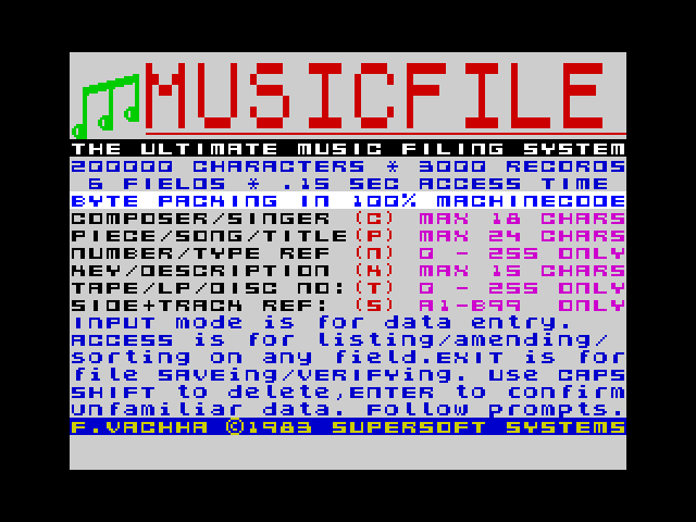 Musicfile image, screenshot or loading screen