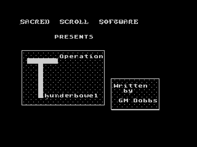 Operation Thunderbowel image, screenshot or loading screen