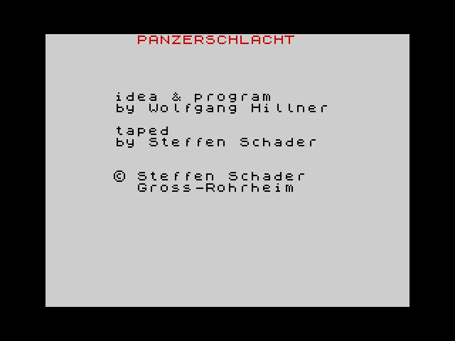 Panzer Schlacht image, screenshot or loading screen
