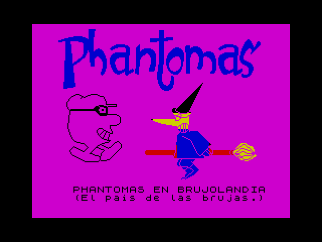 Phantomas en el Pais Brujil image, screenshot or loading screen