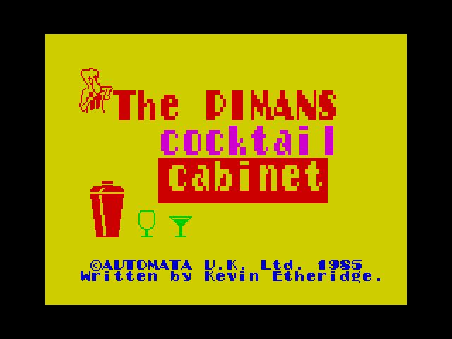The Pimans Cocktail Cabinet image, screenshot or loading screen
