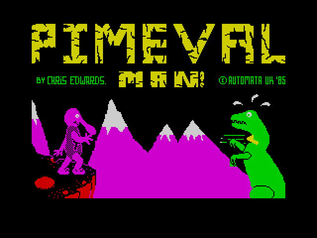 Pimeval Man image, screenshot or loading screen
