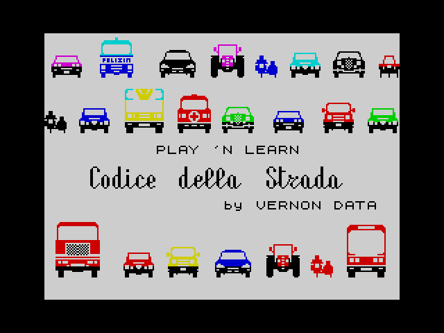 Play'N Learn Codice della Strada image, screenshot or loading screen