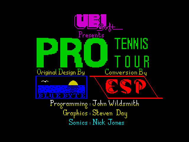 Pro Tennis Tour image, screenshot or loading screen