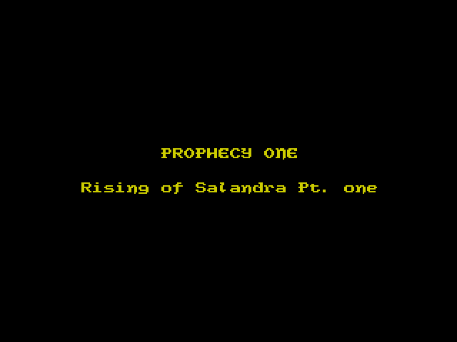 The Prophecy image, screenshot or loading screen