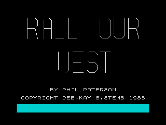 Railtour West image, screenshot or loading screen