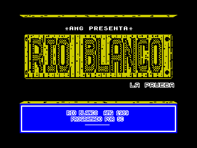 Rio Blanco image, screenshot or loading screen