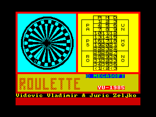 Roulette image, screenshot or loading screen