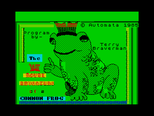 Royal Adventures of a Common Frog image, screenshot or loading screen