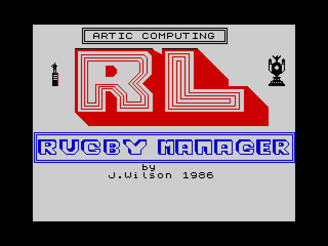 Rugby Manager image, screenshot or loading screen